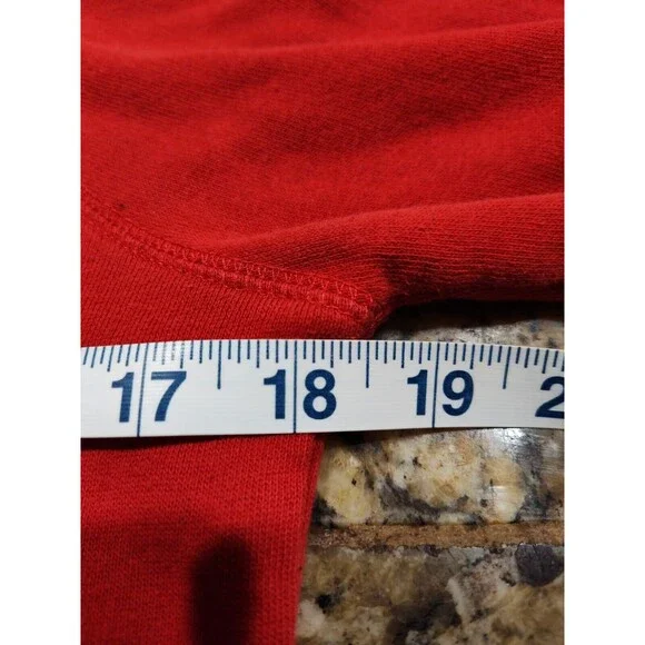 Disney Parks Walt Disney Minnie Mouse Red Sweater Sweatshirt Child's XL Wdw - Picture 5 of 13